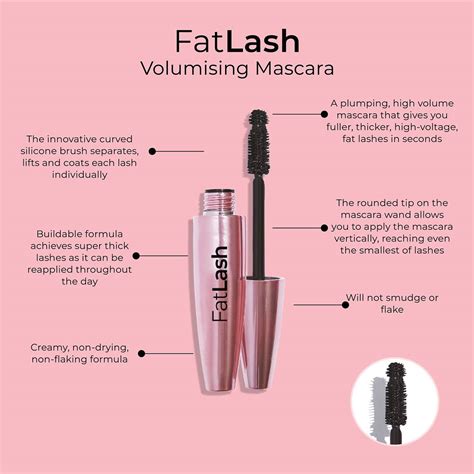 Mcobeauty Fatlash Voluminising Mascara Black 11ml | Woolworths