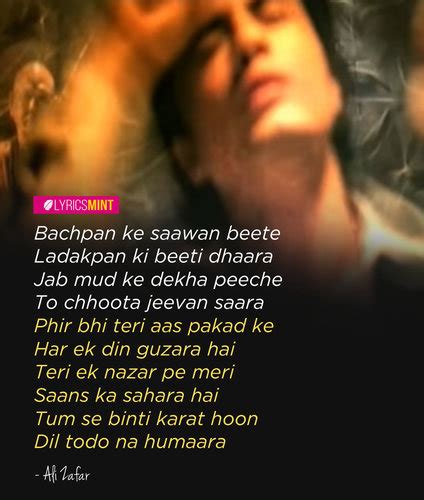 JHOOM LYRICS - Ali Zafar | Instagram Hit Song