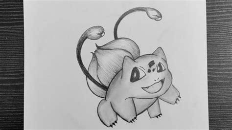 How To Draw Pokemon Bulbasaur // Bulbasaur Drawing Easy // Cartoon Drawing // Pencil Drawing ...