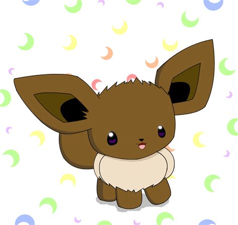 Chibi Chibi Eevee by PokeHihi on DeviantArt