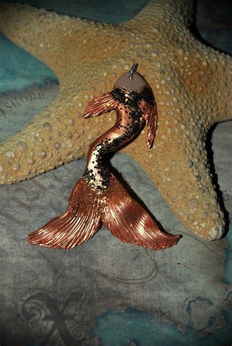 Gold Mermaid Tail Necklace by MerBellas on DeviantArt