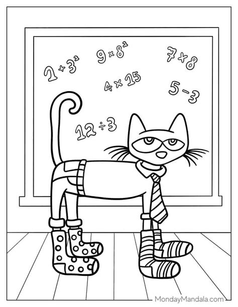 Printable Pete The Cat Coloring Pages (Updated 2023) | atelier-yuwa.ciao.jp