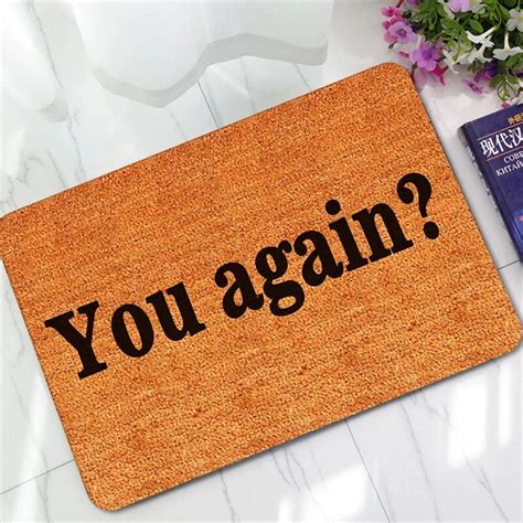 Funny Floor Mat for Entrance Anti slip Doormat Kitchen Door Bathroom Living Room Carpet Home Mat ...