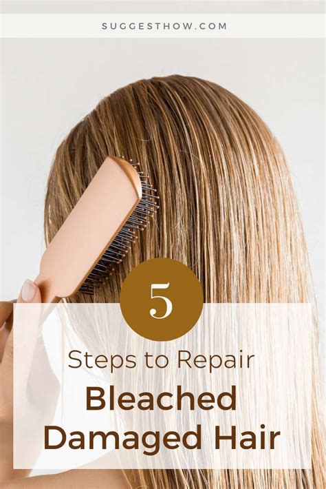 How to Repair Bleached Damaged Hair - 5 Easy Tips