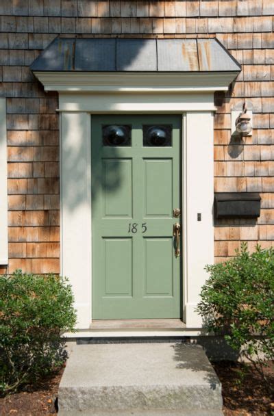 31 Houses With Green Front Entry Door Ideas | Green front doors, Best ...