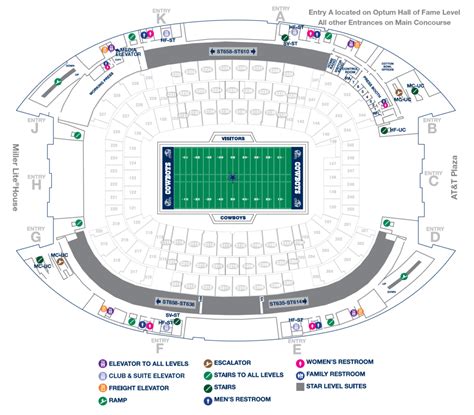 AT&T Stadium Seating Chart 2024: Choose the Best Seats - SeatGraph