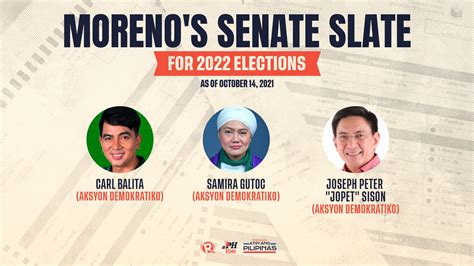 LIST: Who is running for senator in the 2022 Philippine elections?