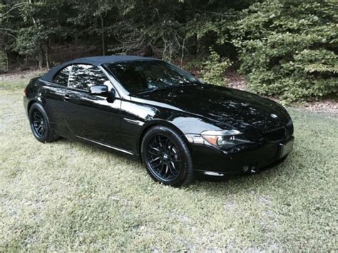 BMW 650I CONVERTiBLE "BLACK BEAUTY"