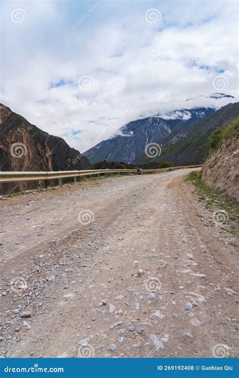 The Rugged Roads and Natural Beauty in the Mountainous Areas of the Tibetan Plateau in China ...