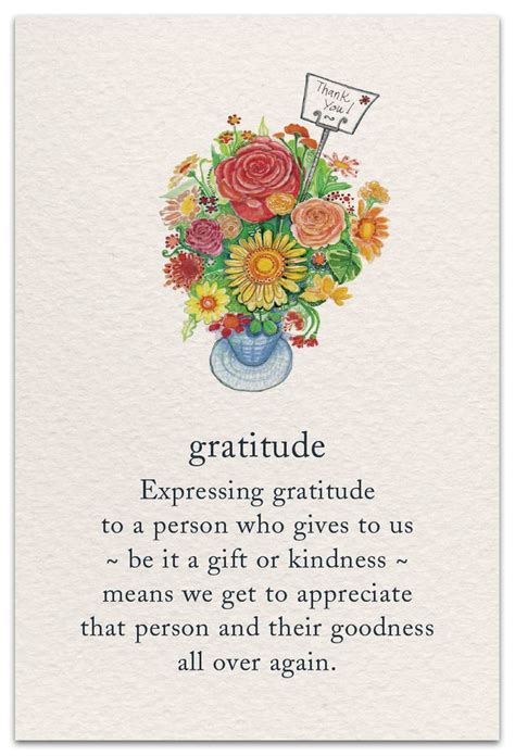 Gratitude | Thank You Card | cardthartic.com | Flower quotes, Meaning of life, Meant to be