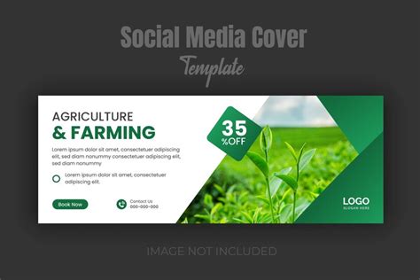 Premium Vector | Agriculture farming service facebook cover design ...