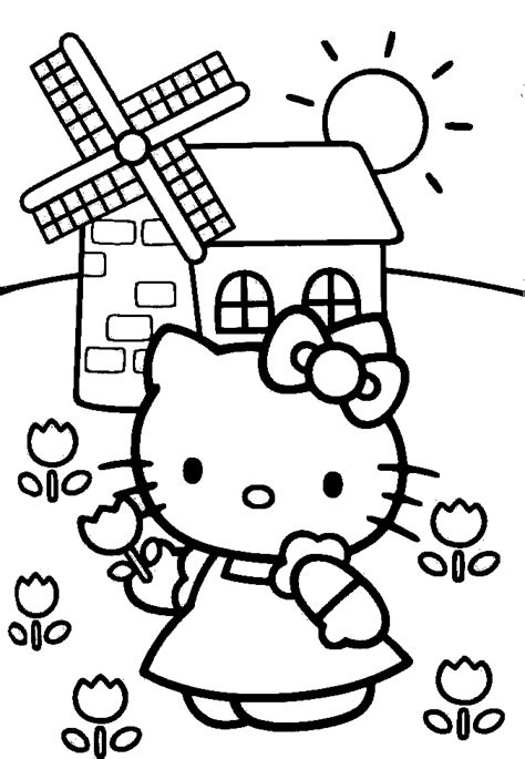 Hello Kitty Coloring Pages | Coloring Pages To Print