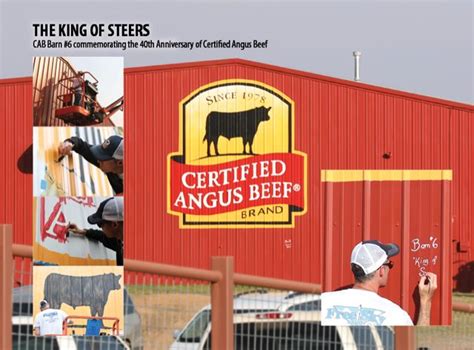 Certified Angus Beef Painted 40 Barns of Angus Breeders across the U.S.A. to celebrate 40th ...