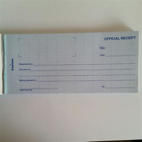 Carbonless Receipt Book, Everything Else on Carousell