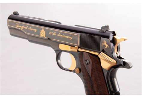 Colt Springfield Armory Gold Classic .45 Pistol Semi-Automatic Pistol