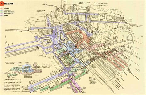 trains - Is there a comprehensive map of the Shinjuku station in Tokyo ...