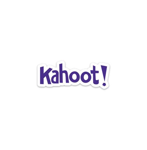 Kahoot! logo sticker – Kahoot! Shop