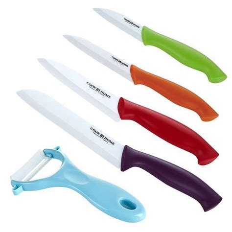 Cook Concept 9-Piece Ceramic Knife Set - Walmart.com