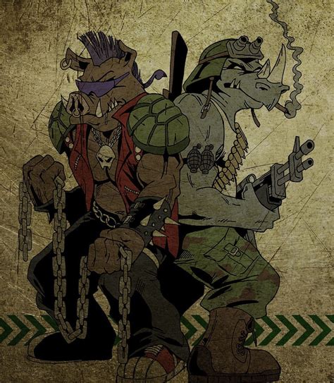 TMNT Bebop And Rocksteady Wallpapers - Wallpaper Cave