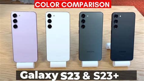 Samsung Galaxy S23 | S23+ Color Comparison! - YouTube