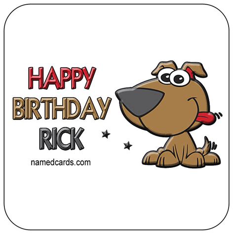 Happy Birthday Rick