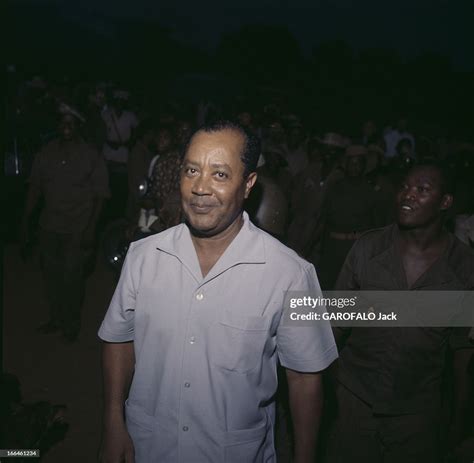 Nicolas Grunitzky, President Of Togo. Togo- janvier 1963- Portrait de ...