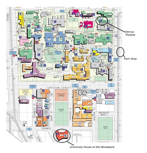 Victoria University Campus Map