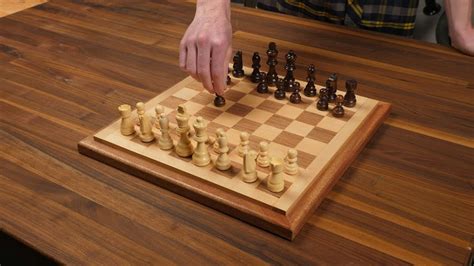 Three-Hour Project: Wooden Chess Board - YouTube