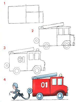 How To Draw A Fire Truck Easy Step By Step - Draw easy