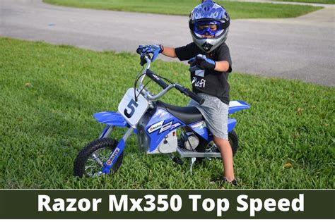 Razor Mx350 Top Speed: (The Fastest Razor Dirt Bike!) » Scooter Tip