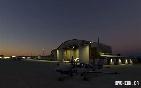 SundownerSim Releases Inyokern Airport Maverick's Hangar - FSElite