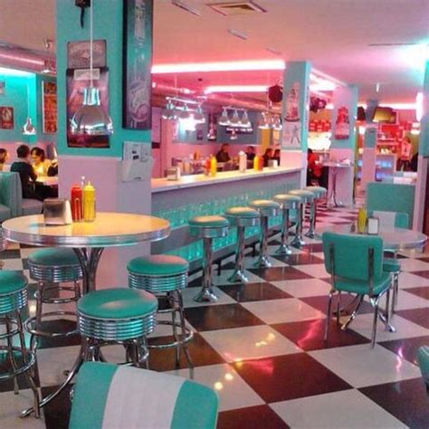 50s Diner Inside