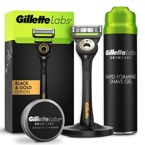 Gillette Labs with Exfoliating Bar Men's Shaving Kit | Gillette UK