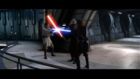 Obi-Wan and Anakin-Ep III: Duel with Dooku - obi-wan kenobi and Anakin ...