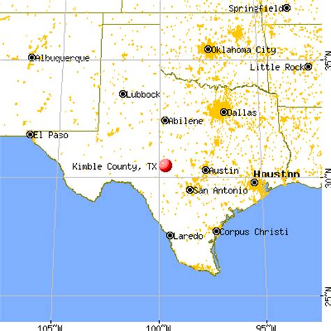 Kimble County, Texas detailed profile - houses, real estate, cost of ...