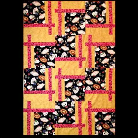 Las Vegas Quilt- BQ2 quilt pattern name. Made in less than 24 hours ...