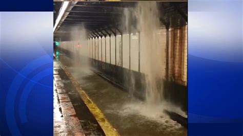 PHOTOS: Water main break floods NYC subway station | abc7.com