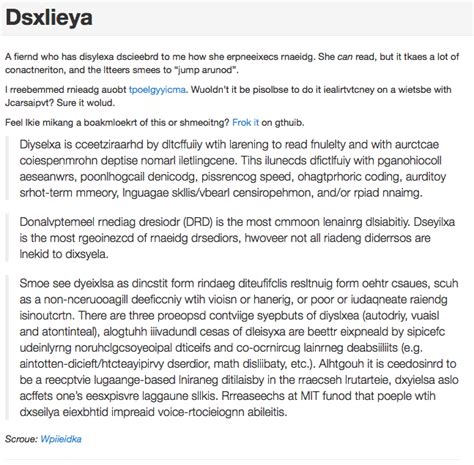 Dyslexia Simulation Is Misleading – Applied Learning Processes