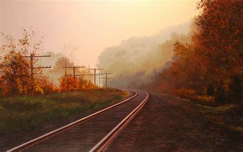 Railway Art ~ Dream Wallpapers