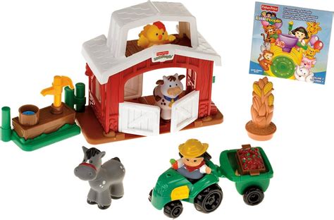 Fisher-Price Fisher-Price Little People Mini Farm: Amazon.co.uk: Toys & Games