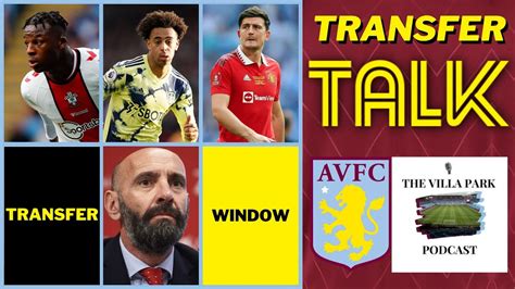 ASTON VILLA TRANSFER RUMOURS! | TRANSFER TALK - YouTube