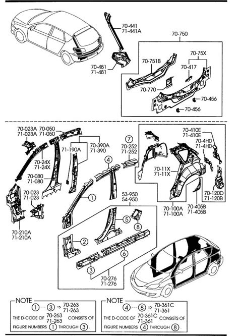 Mazda CX-5 Rear Body Panel. HATCHBACK - B32H7075XE | Jim Ellis Mazda ...