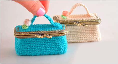 Crochet Creative Mini Bag Purse - Love Crochet