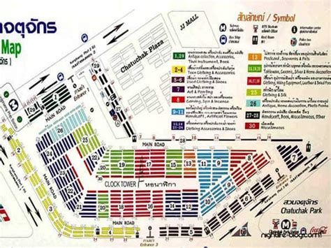 Chatuchak Market Map