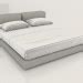 3d model BOCA SOFT double bed | 86692 | 3dlancer.net