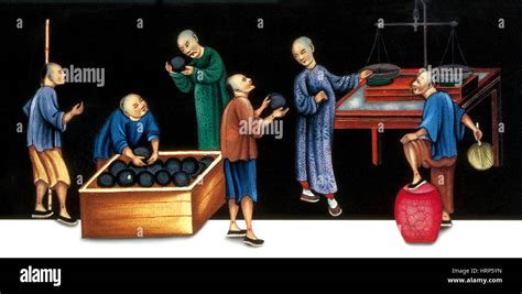 China, Opium Trade Stock Photo - Alamy