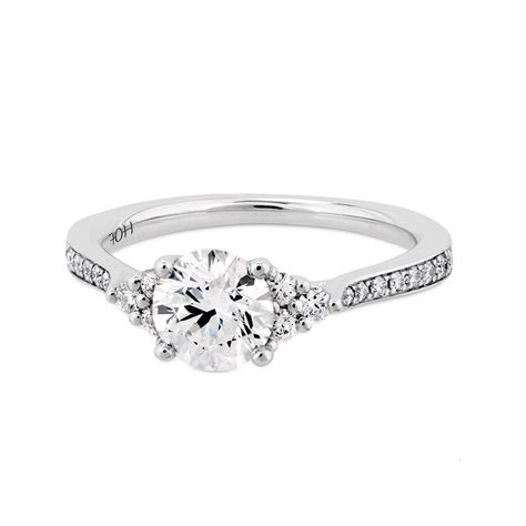 Hearts On Fire Felicity Platinum Diamond Engagement Ring | Platinum ...