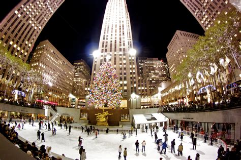 The ice skating rink at Rockefeller Center opens next week