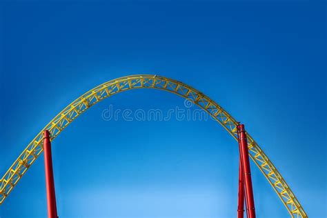 Roller Coaster, Metal Construction Editorial Image - Image of feature ...