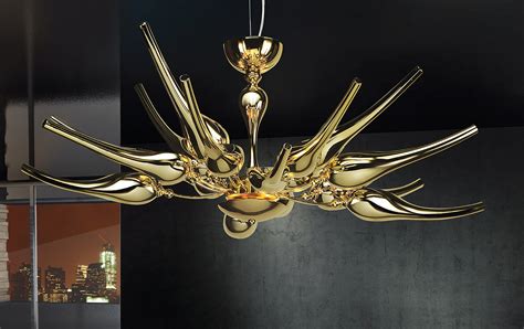 Gold Plated Contemporary Murano Glass Pendant BAL1805K20 - MURANO IMPORTS™